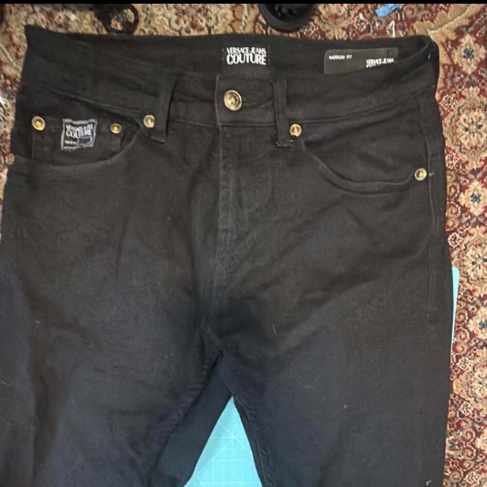 Versace Jeans Couture Black Narrow Fit Jeans